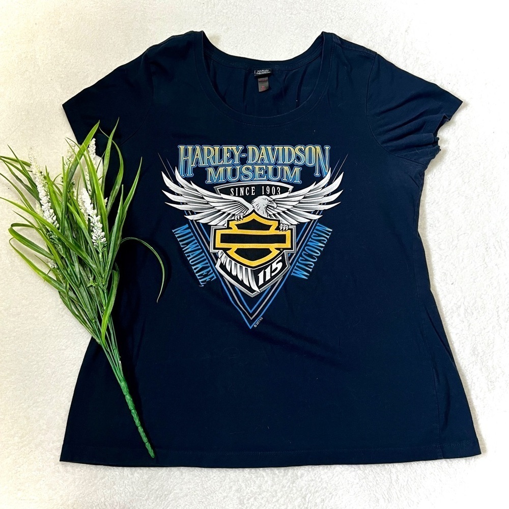 Harley Davidson Museum Short Sleeve Graphic Tee - XL